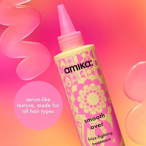 amika the shield anti-humidity spray | lightweight, invisible heat protection spray, contains UV filters, for smooth, frizz free hair thumbnail 10