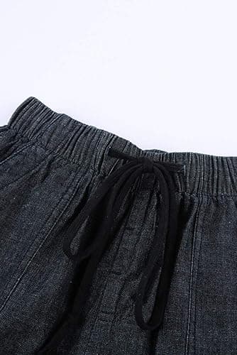 HVEPUO Women Casual Summer Shorts Elastic High Waisted Short Pants with Pockets thumbnail 5