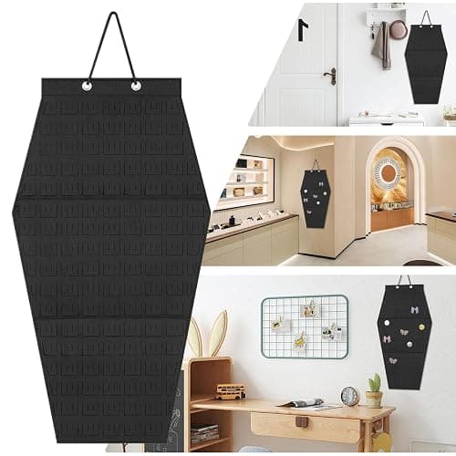 Pin Display Board Pre-Cut Holes Felt Room Decor | Brooch Pin Organizer Wall Display for Home Office Dorm Apartment Badge Button Collection Christmas Birthday Holiday thumbnail 4
