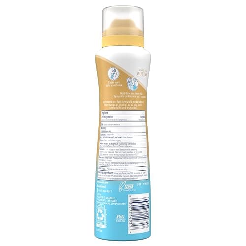 Secret Dry Spray Antiperspirant Deodorant for Women, 48hr Weightless Sweat & Odor Protection, Gentle on Skin, Cocoa Butter Scent, 4.1 oz thumbnail 9