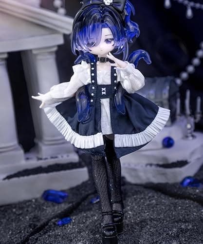 CALEMBOU BJD Blind Box, Ocean Gemstone Series 18cm Ball Jointed Doll, Cute Dress Up Doll with Joints, Collection Action Figure for Birthday Christmas thumbnail 8