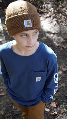 Carhartt Unisex Baby Knit Beanie Cuff Hat thumbnail 2
