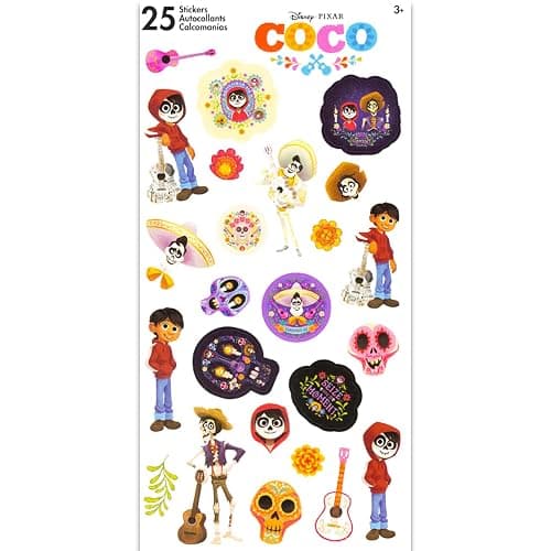 Disney Pixar Movies Temporary Tattoo and Sticker Set - Party Favors Bundle with 50 Temporary Tattoos and 150 Stickers | Disney Pixar Party Supplies thumbnail 4