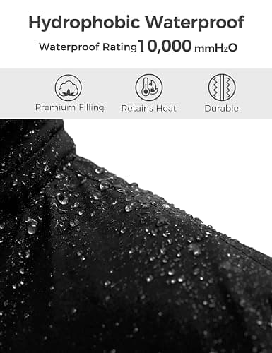Wantdo Boy's Waterproof Ski Jacket Fleece Snowboarding Jackets Warm Thick Winter Coat Hooded Raincoats thumbnail 6