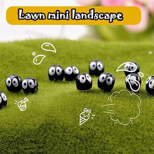 40 PCS Soot Sprite Decor, Cute Car Accessories Dorable Anime Automotive Decoration for Auto Rearview Mirror & Dashboard, Fun Accessories Ornament for Home Office, Table, Bike Decor thumbnail 6