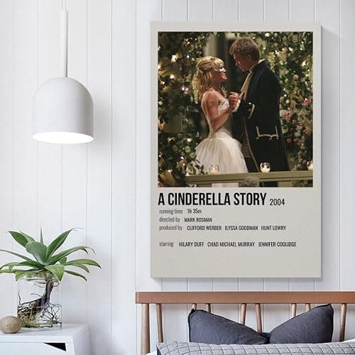 A Cinderella Story Comedy Themed Movie Poster (1) Poster Decorative Painting Canvas Wall Art Living Room Posters Bedroom Painting 12x18inch(30x45cm) - 12x18inch(30x45cm) - Unframe-style thumbnail 2