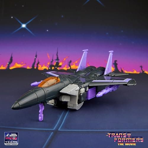 Transformers Studio Series The The Movie Skywarp Voyager Class 6.5-Inch Converting Action Figure, Robot Toys for Ages 8+ | Transformers Studio Series 7 Inch Action Figure Voyager Class (2026 Wave 2) - Skywarp thumbnail 2