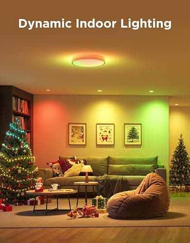 Govee Smart Recessed Lighting 6 Inch, Wi-Fi Bluetooth Direct Connect RGBWW LED Downlight, 65 Scene Mode, Canless Recessed Light Work with Alexa & Google Assistant with Junction Box, 1100 Lumen, 4 Pack thumbnail 5