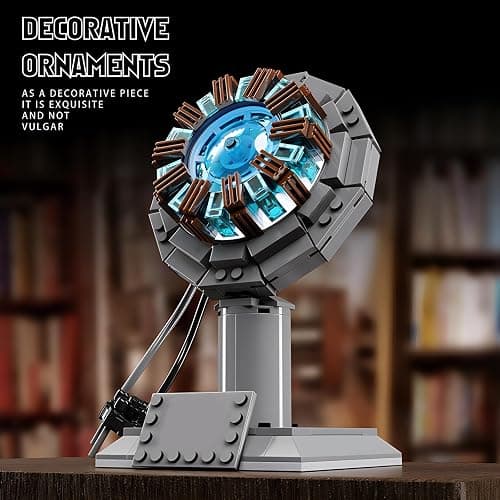 APENGBAOL Arc Reactor Building Block Set, A Model Toy Proof That Tony Has A Heart,A Gift for Adults and Children thumbnail 6