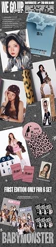 BABYMONSTER - 2nd MINI ALBUM [WE GO UP] PATTERN Version (Random 1 Out of 6) thumbnail 2