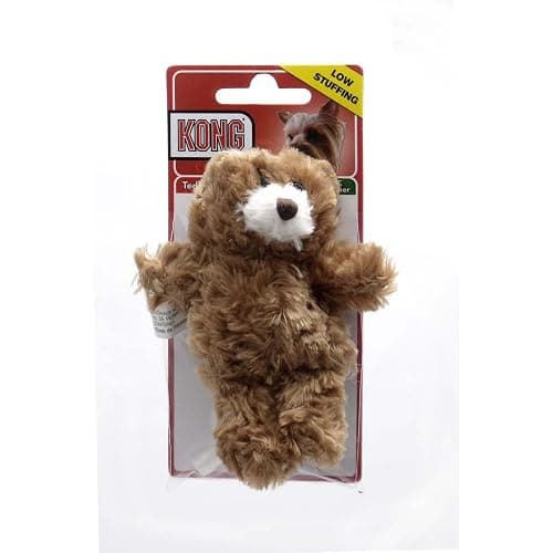 KONG Duckie Plush Squeaker Dog Toy, Yellow, for Extra Small Dogs | Soft Plush Squeaker Toy with a Removable Squeaker & Minimal Stuffing, Great for Easy Fetch & Cuddle Time thumbnail 2