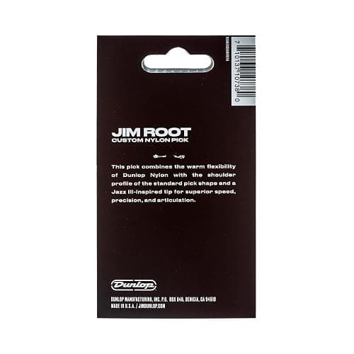 Jim Dunlop Jim Root Custom Nylon Pick 1.38MM - 6 Pack thumbnail 5