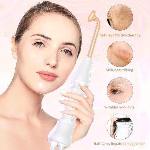 MYSWEETY High F Rrequncy Portable Handheld Facial Skin Care Wand Machine thumbnail 2