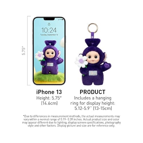 POP MART Teletubbies Say Hello Series Blind Box Pendant, Mystery Box, Collectible Plush Toys, Holiday Birthday Gifts for Girls and Boys, Single Box thumbnail 3