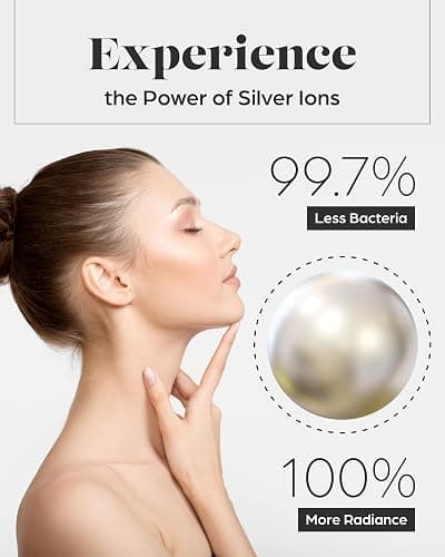 Lavish Comforts® Cooling Pillow Cases for Hot Sleepers – Cool, Ultra-Soft Pillow Cases for Acne & Frizz, Anti Acne Pillow Case, Antimicrobial, Alternative Silk Pillow Cases– Queen Dark Gray Set of 2 thumbnail 4