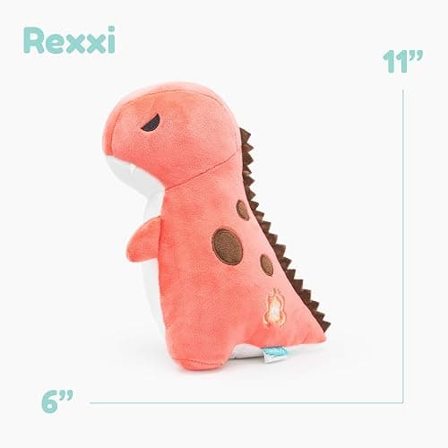 Bellzi T-Rex Cute Stuffed Animal Plush Toy - Adorable Soft Dinosaur Toy Plushies and Gifts - Perfect Present for Kids, Babies, Toddlers - Rexxi thumbnail 3