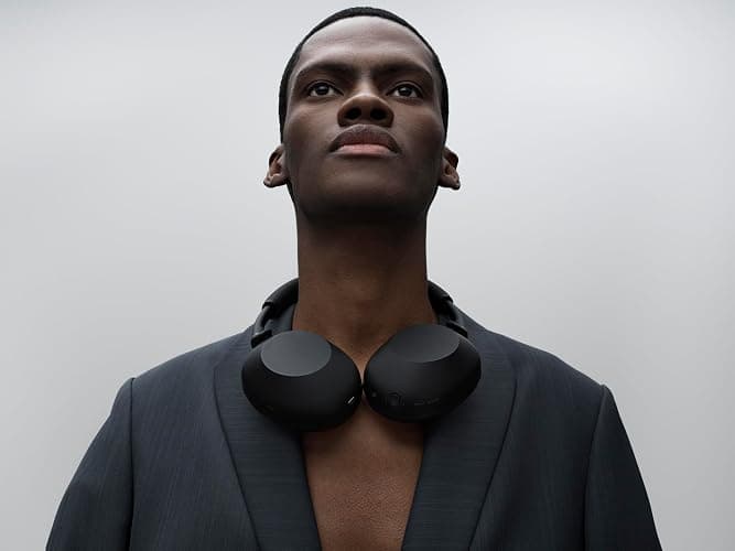 Sony WH-1000XM6 The Best Noise Canceling Wireless Headphones, HD NC Processor QN3, 12 Microphones, Adaptive NC Optimizer, Mastered by Engineers, Studio-Quality, 30-Hour Battery, Black thumbnail 12