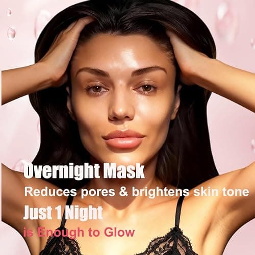 YZ&YL Collagen Face Mask, Bio Collagen Real Deep Mask Overnight for Glass Skin Glow, Elasticity, Lifting and Firming, Reduce Wrinkles, Pore Minimizing, After Sun Care, Travel Essentials, 34g x 5pcs thumbnail 6