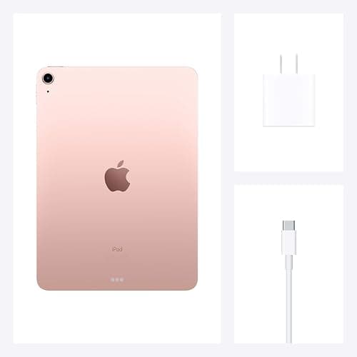 Apple iPad Air (4th Generation, 10.9-inch, 2020), 64GB, Wi-Fi, Gold (Renewed Premium) thumbnail 7