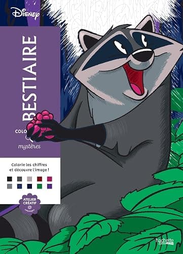 Coloriages mystères Disney - Bestiaire - Image 1