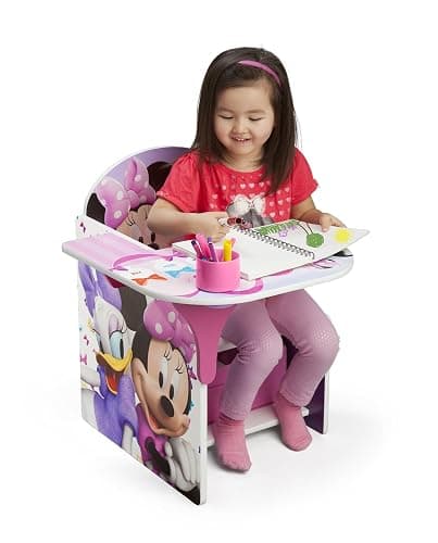 Delta Children Chair Desk With Storage Bin, Disney Minnie Mouse thumbnail 6