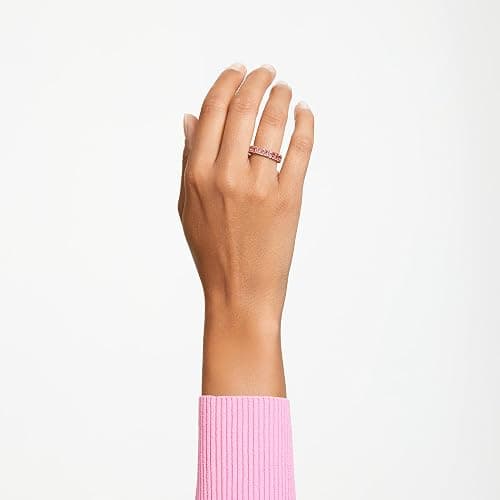Swarovski Matrix Ring, Baguette Cut Crystal, Multicolor Crystals, Rose Gold-Tone, Gold-Tone and Rhodium Finishes thumbnail 5