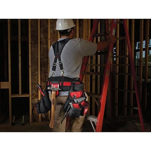 Milwaukee 48-22-8120 Contractor Work Belt with Suspension Rig thumbnail 2
