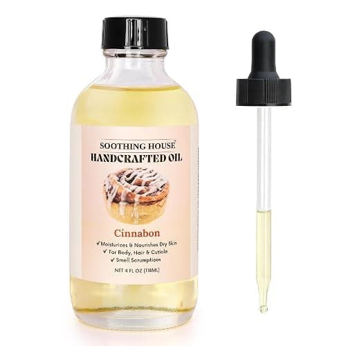Soothing House Cinnabon Body Oil - Moisturizing Body Oil for Soft, Smooth, Radiant Glowing Skin (4 fl oz) thumbnail 2