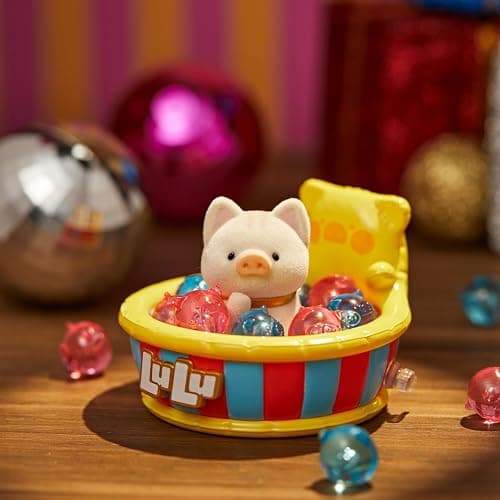 maidimiao Lulu The Piggy Celebration Series 1PC Cute Pig Blind Box Figures Collectible Toys Kawaii Birthday Gifts - Single box - Celebration Series thumbnail 3