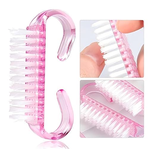 12-Pack Handle Grip Nail Brush(assorted color), Fingernail Scrub Cleaning Brushes for Toes and Nails Cleaner, Pedicure Brushes for Men and Women thumbnail 5