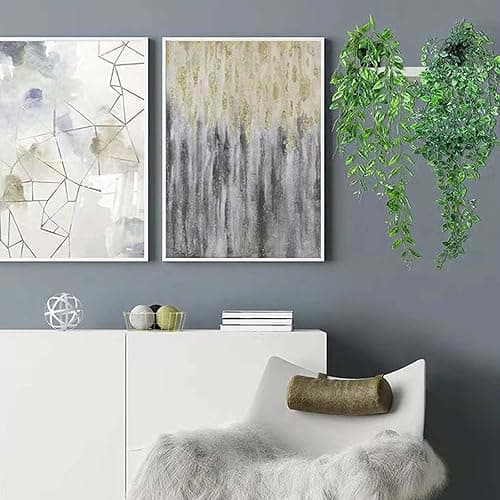 Plantes Suspendues Artificielles 3 Plantes,Artificielles Fougère Artificielle, Artificielles à Suspendre en Pot,pour Mur ou Intérieur ou Extérieur,pour la Maison, Le Mariage, la Décoration Murale. thumbnail 7