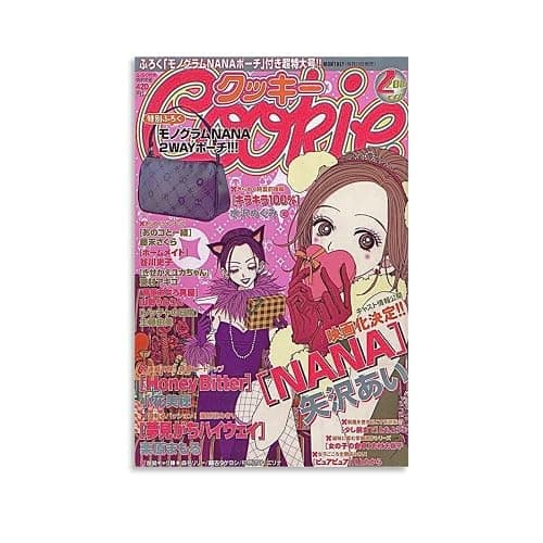 GLKJHAJ Nana Anime Poster Cute Anime Art Print Poster Canvas Wall Art Poster For Room Aesthetic And Decor Poster For Living Room Bedroom Office Decor 08x12inch(20x30cm) - Image 1