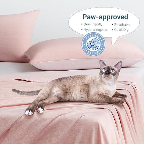 Elegear Revolutionary Cooling Blanket Throw Absorbs Heat to Keep Body Cool for Night Sweats, Arc-Chill 3.0 Cool Fiber Q-Max>0.5 for Hot Sleepers, Lightweight Summer Cold Blankets for Sleeping, Pink thumbnail 10