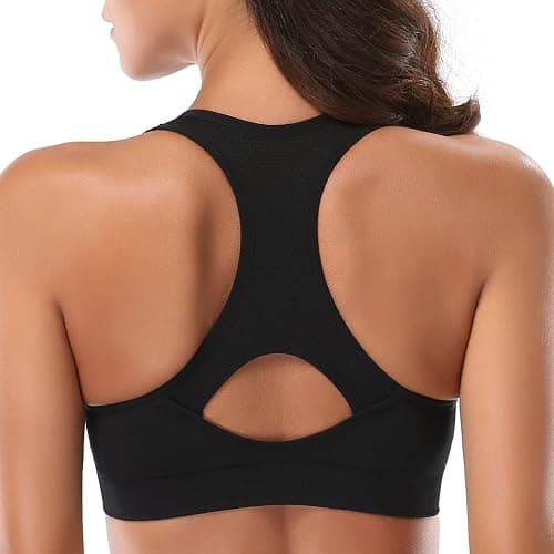 MIRITY Women Racerback Sports Bras - High Impact Workout Gym Activewear Bra thumbnail 3