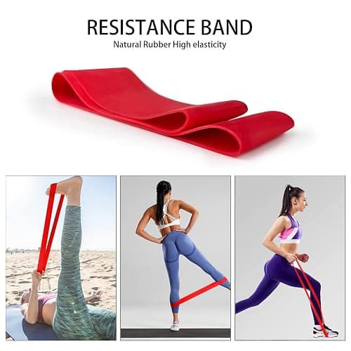 JOYENERGY 5 in 1 Foam Roller Set High Density Foam Roller Patented, Massage Stick, Massage Ball, Resistance Band for Deep Muscle Massage Pilates Yoga, Fitness for Trigger Point Release thumbnail 5