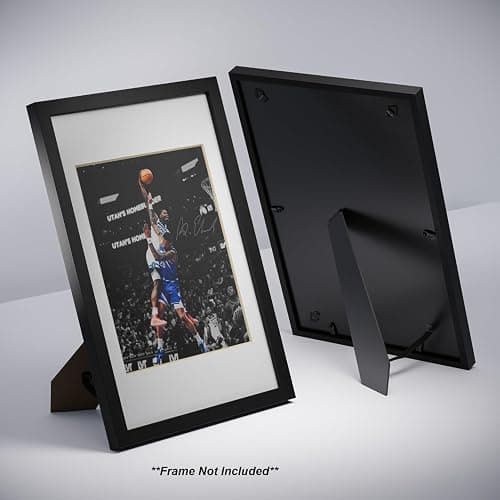 Ikonic Fotohaus Anthony Edwards Monster Dunk Signed Photo Autograph Print Wall Art Home Decor, 8 x 10 Inch, White thumbnail 5