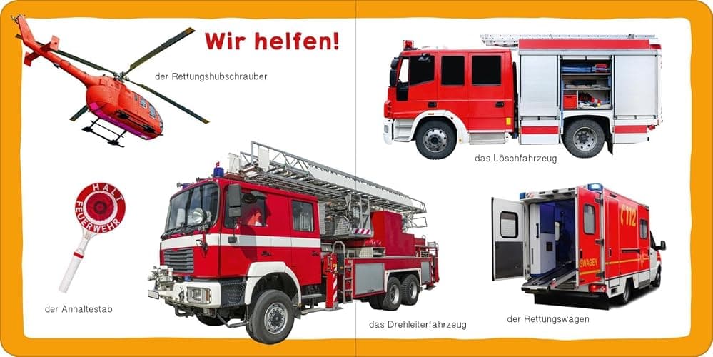 Meine ersten 100 Fahrzeuge: Foto-Wörterbuch | Stabiles Pappbilderbuch für die Sprachentwicklung ab 12 Monaten thumbnail 3