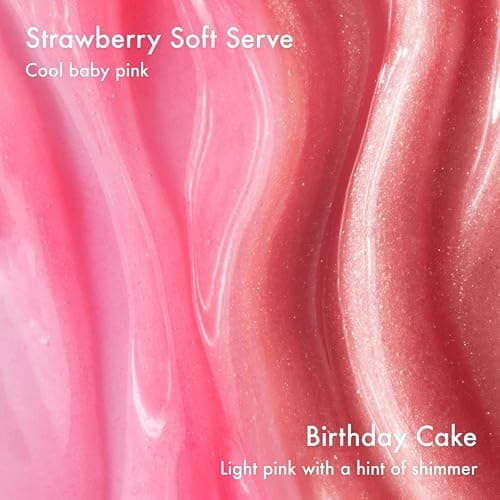 Summer Fridays Lip Butter Balm Sweet Pink Duo - Conditioning Tinted Lip Balm + Overnight Mask for Instant Shine + Color - With Hydrating Shea Butter - Strawberry Soft Serve + Birthday Cake (2 Count) thumbnail 3