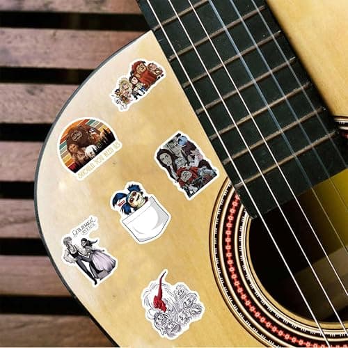 62Pcs Labyrinth Stickers Pack, Aesthetic Vinyl Waterproof Decals for Water Bottle,Laptop,Phone,Skateboard,Scrapbooking,Bumper Decor for Kids Teens Adults Fans for Party Supply Decor thumbnail 9
