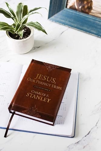 Jesus, Our Perfect Hope: A Daily Devotional for Finding Confidence and Encouragement in God’s Promises (365 Devotions - Inspiration for Every Day of ... Gift (Devotionals from Charles F. Stanley) thumbnail 6