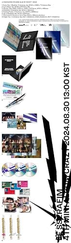 LE SSERAFIM - 4th Mini Album [CRAZY] Photobook Random Version + [Extra Special Photocards] thumbnail 9