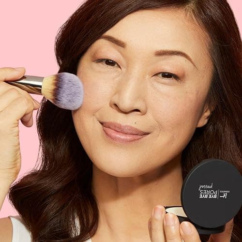 IT Cosmetics Bye Bye Pores Pressed Finishing Powder - Universal Shades - Contains Anti-Aging Peptides, Hydrolyzed Collagen & Antioxidants - 0.31 oz thumbnail 6