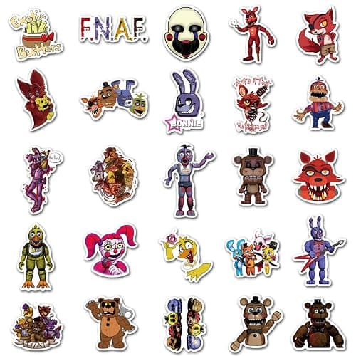 Five Nights at Freddy's Stickers 50 Pack thumbnail 3