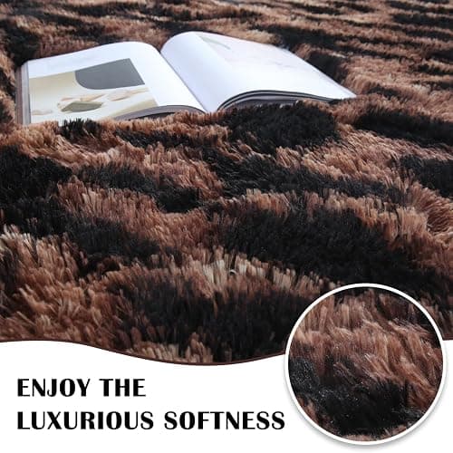 Fluffy Leopard Rug thumbnail 3