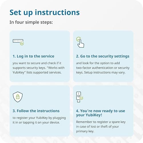 Yubico - YubiKey 5C NFC - Multi-Factor authentication (MFA) Security Key and passkey, Connect via USB-C or NFC, FIDO Certified - Protect Your Online Accounts thumbnail 10