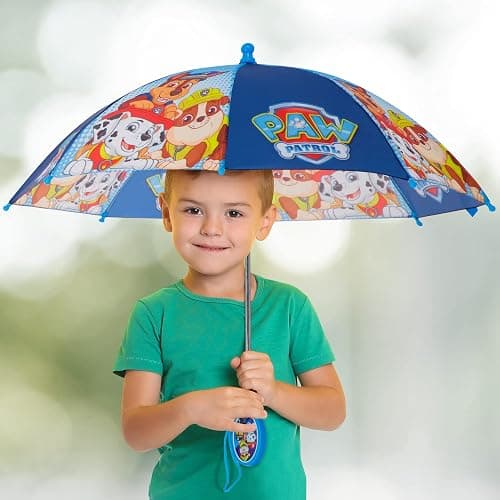 Kids Character Umbrella Sesame Street, Batman, MLP, and more, Lightweight, rainwear for ages 3-6 thumbnail 2