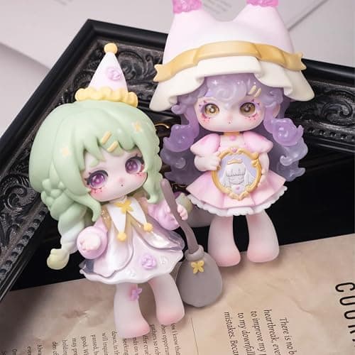 CALEMBOU Anime Blind Box Figure, Cute Ninita Magic Mirror Land Series Anime Mystery Box Figure, Collectable Kawaii PVC Toys for Birthday Gifts thumbnail 5