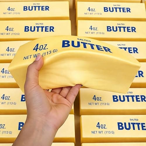 10 inch Butter Squishy Stick, Giant 14 Oz Slow Rising Jumbo Squeeze Stress Relief Big Squishies for Office & Desk Use for Adults (Giant) - Image 1