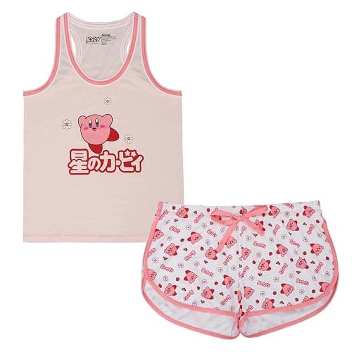 Bioworld Kirby Floral Tank Top & Shorts Sleep Set thumbnail 4