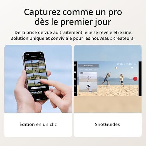 DJI Osmo Mobile 7P pour iPhone, Stabilisateur Nacelle, Android, Suivi natif, Éclairage, Nacelle pour téléphone à 3 axes, Lancement rapide, Édition en un seul clic,Barre d’extension et trépied intégrés thumbnail 7